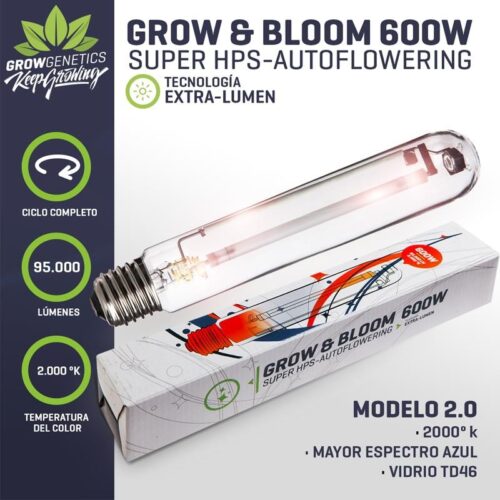 AMPOLLETA GROW & BLOOM 600 W GROW GENETICS